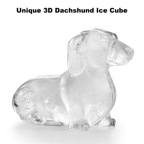 Nax Caki dachshund ice mold suitable for whiskey nights