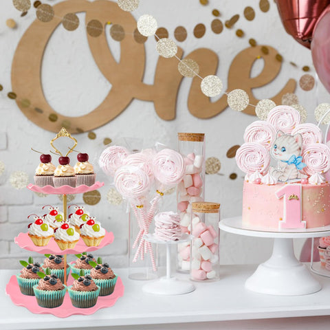 NAXIHOPT party dessert-table setup example for baby showers and weddings.