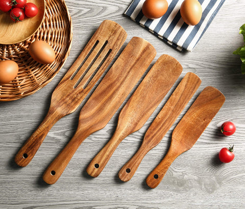 NAYAHOSE ergonomic spurtle handle for comfortable grip during cooking