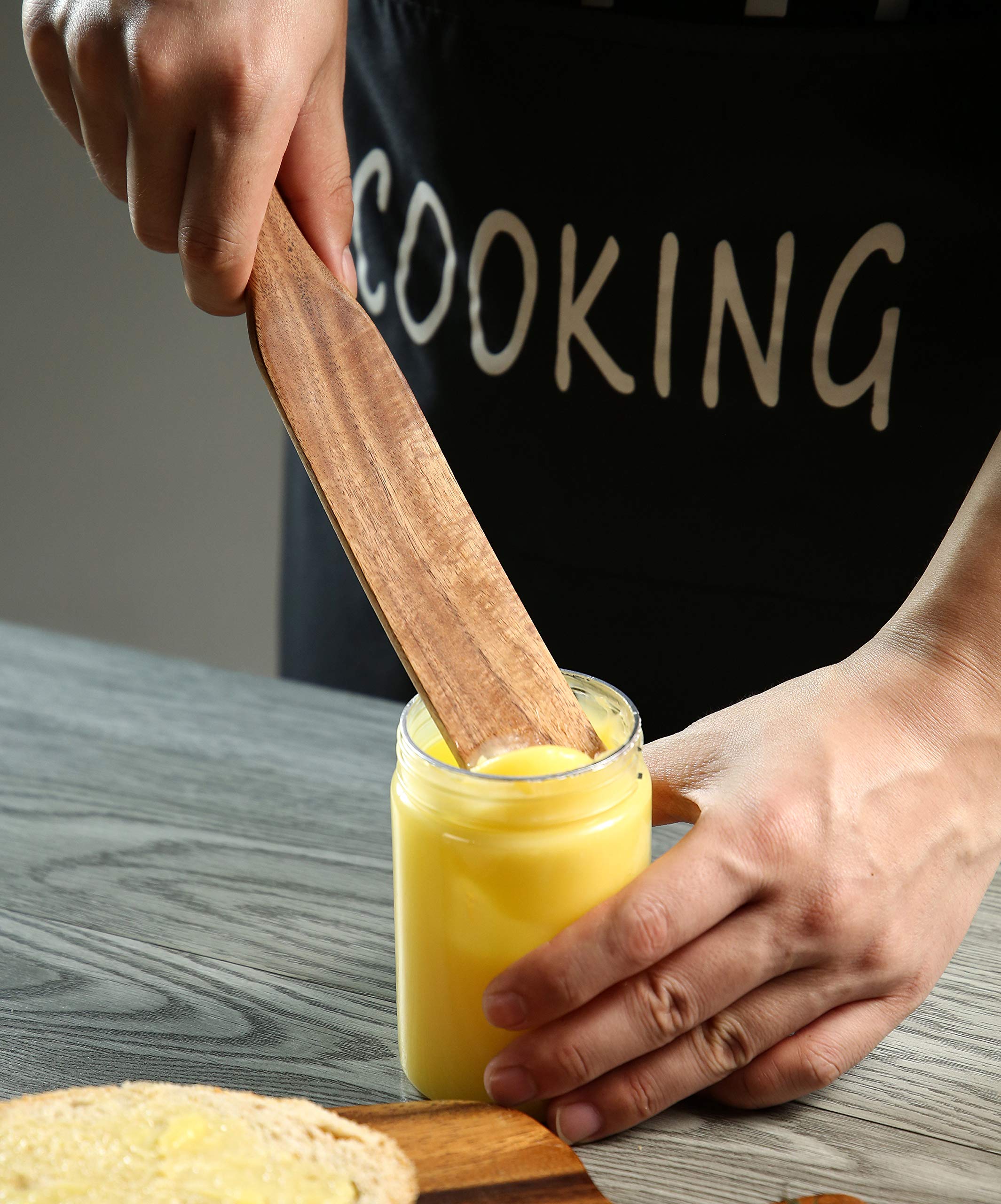 NAYAHOSE gift-ready spurtle set ideal for cooks and entertainers