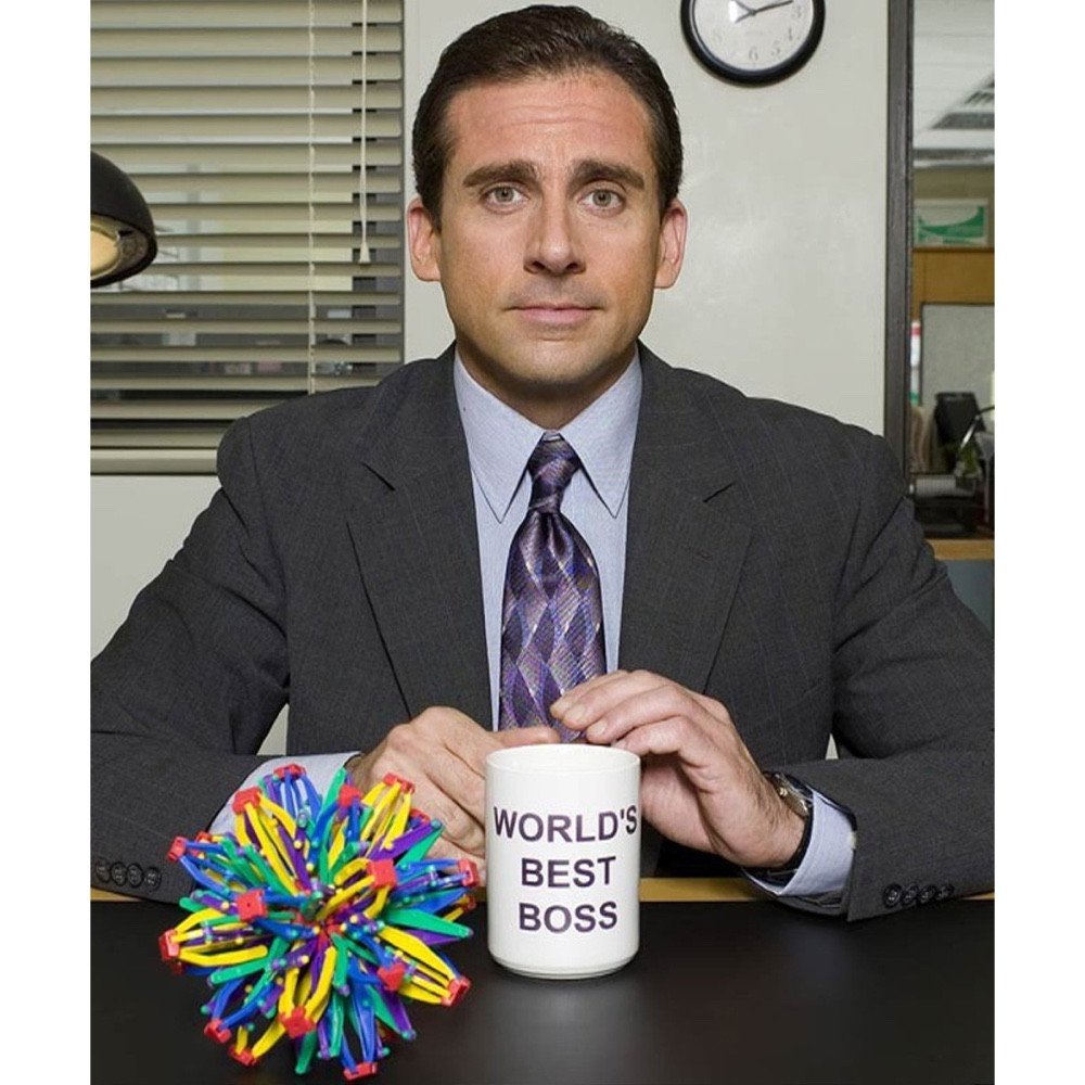 NBC World’s Best Boss mug ready for gifting to fans of The Office.