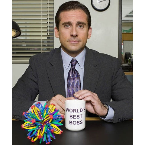 NBC World’s Best Boss mug ready for gifting to fans of The Office.