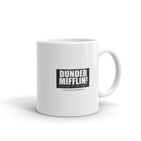NBC Office mug featuring Michael Scott quote design for lighthearted desk moments.