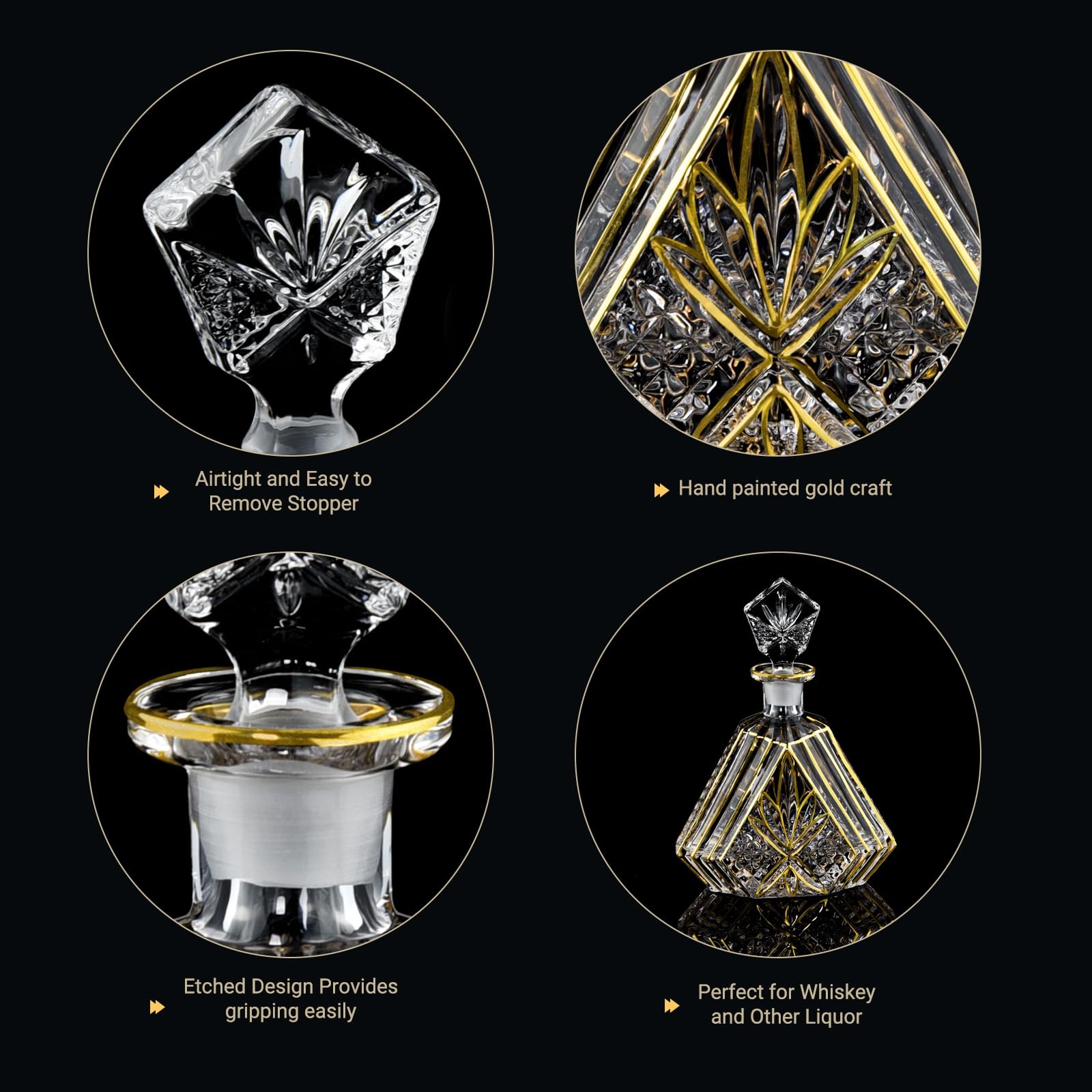 NBNSTHV pour-ready decanter with wide mouth for easy cleaning