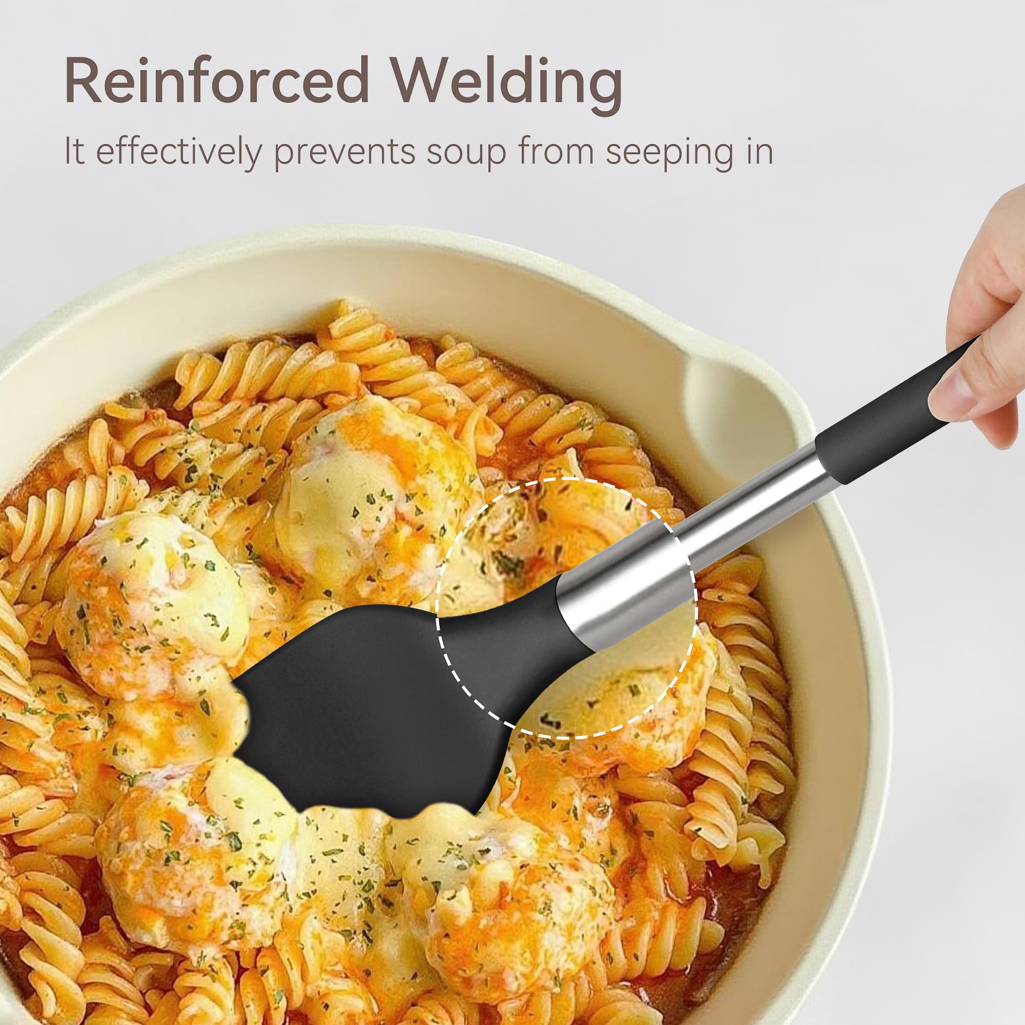 NCUE pasta server to lift noodles cleanly