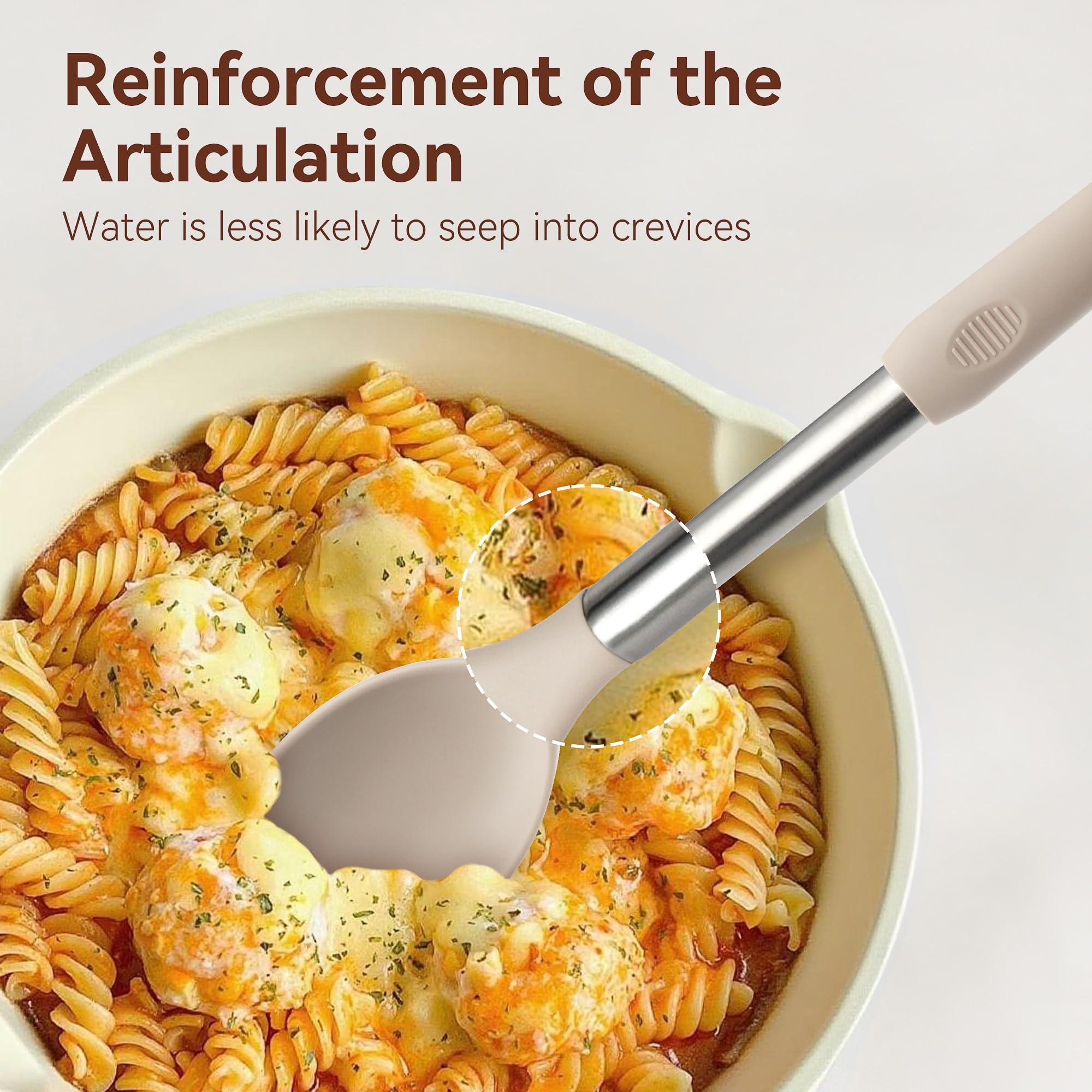 NCUE seamless dishwasher-safe design cleans quickly after cooking sessions