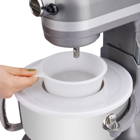 Ne-totoro bowl lid splash guard helps contain batter splashes.