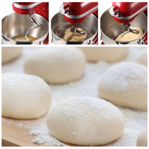Ne-totoro dough hook is dishwasher safe for easy cleanup after baking.