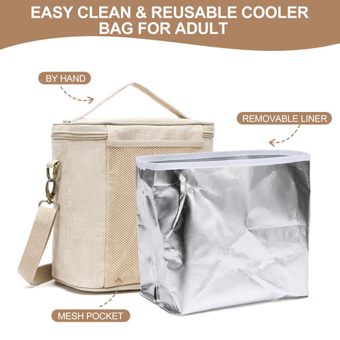 neatlife 7-3L capacity fits multiple meals and snacks