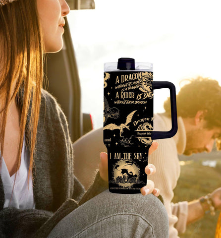 NebulaRave gift-ready book-themed tumbler ideal for birthdays and holidays.