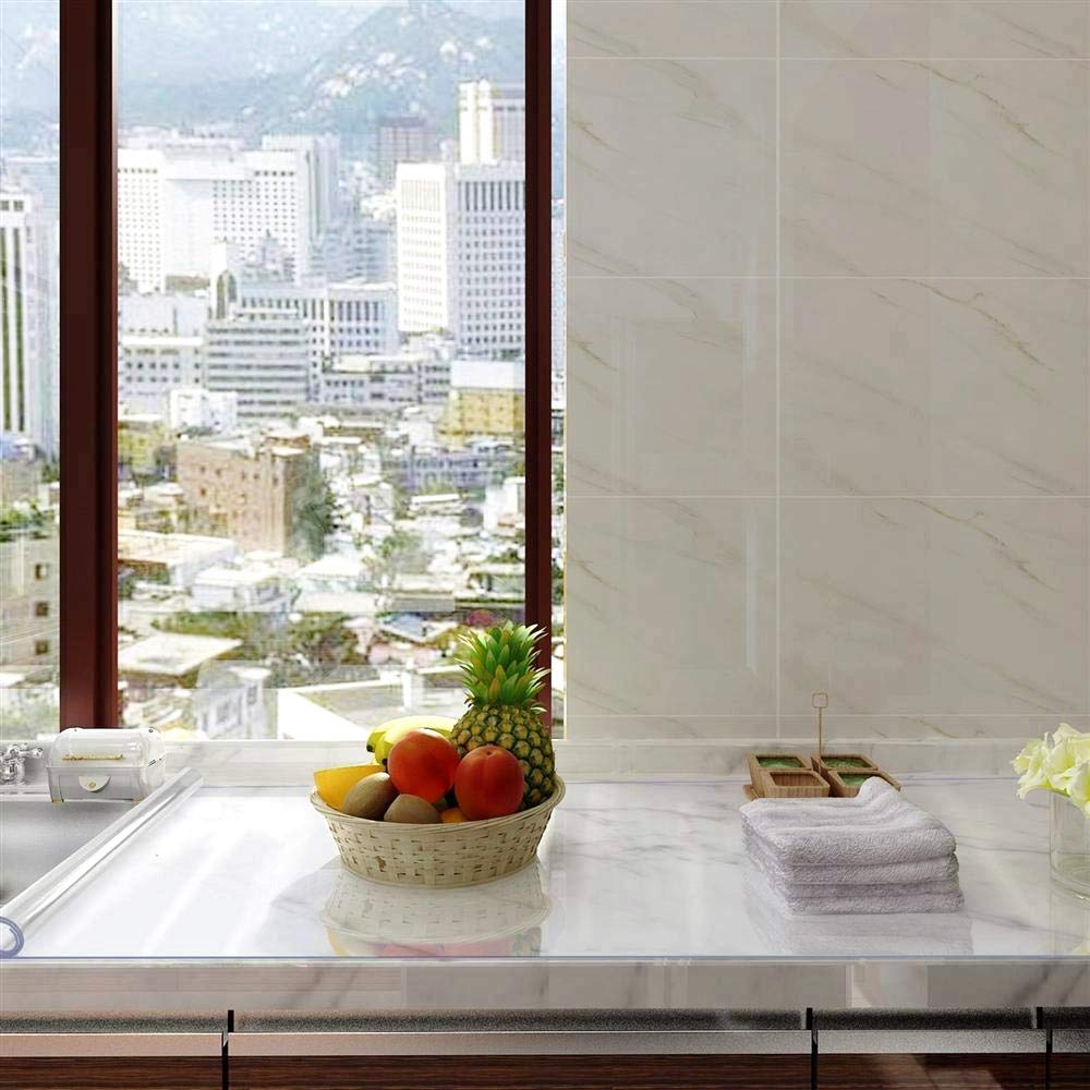 NECAUX custom-fit table cover can be trimmed to fit your table shape