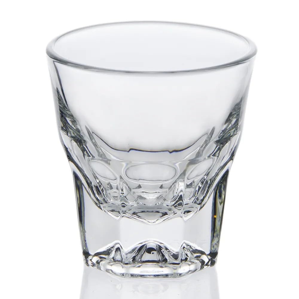 Necessia Premium Cortado Glasses 4.5oz with crystal clarity for elegant coffee presentation.