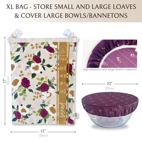 Nectar & Nest bag folded for compact pantry storage
