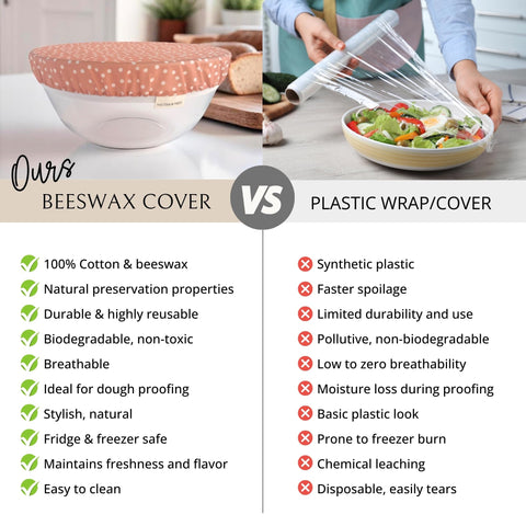 Nectar & Nest reusable beeswax bags reduce waste in daily kitchen.