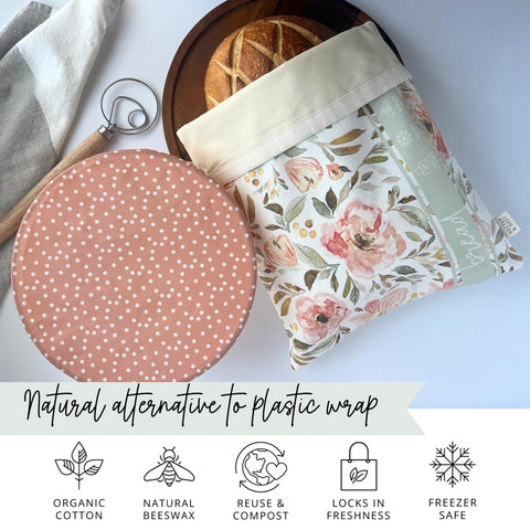 Nectar & Nest sourdough-friendly bags preserve loaf texture without plastic.