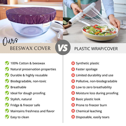 Nectar & Nest zero-waste baking with reusable bread bag and cover