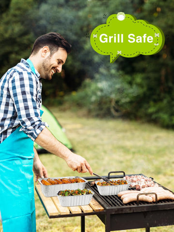 NEEBAKE disposable pans save time on cleanup after gatherings.