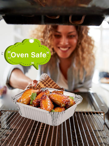 NEEBAKE aluminum trays offer even heat for consistent cooking results