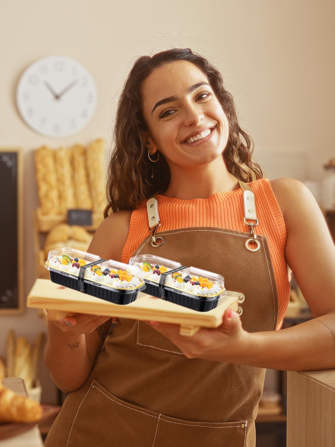 NEEBAKE even-heat pans for brownies, quick breads, and individual lasagnas.