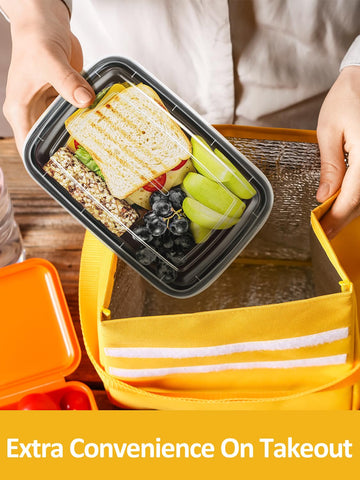 NEEBAKE versatile storage for sandwiches, salads, fruits, and leftovers.