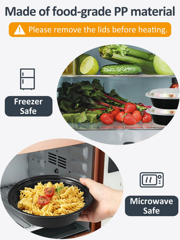 NEEBAKE 24oz container ready for microwave reheating