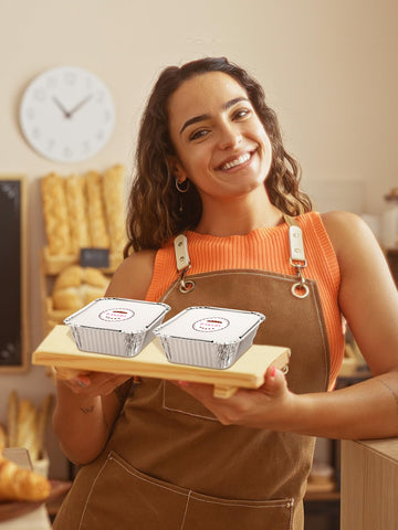 NEEBAKE takeout pans for events, convenient for catering and serving