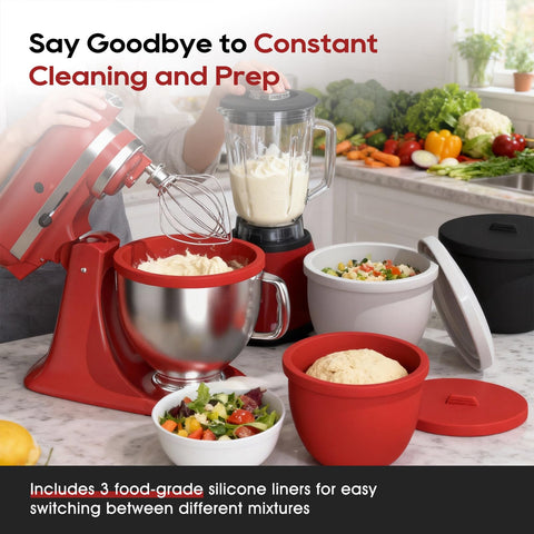 NEEJUM non-stick liner—batter releases cleanly for quick cleanup.