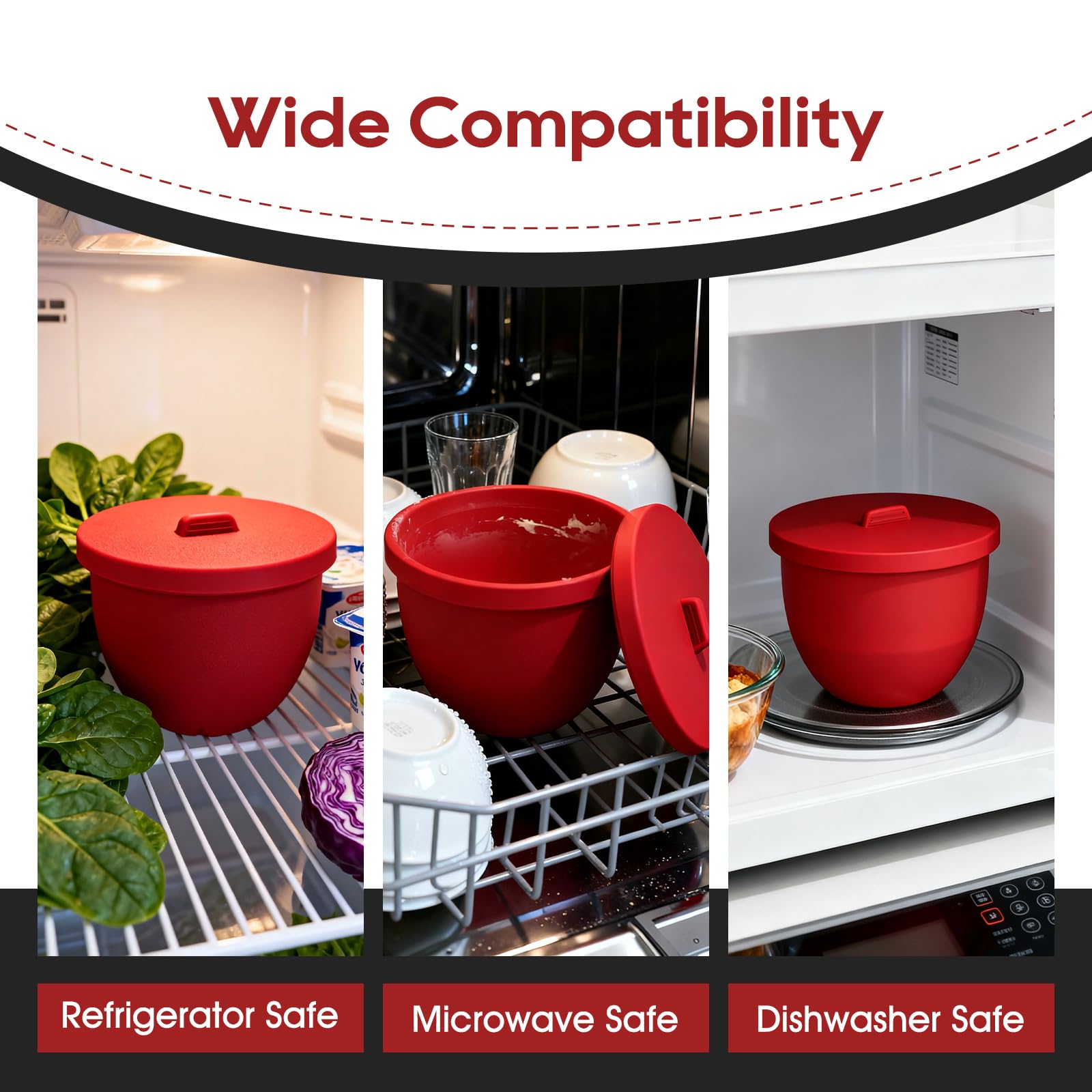 NEEJUM temperature-resistant liner handles hot and cold mixtures.