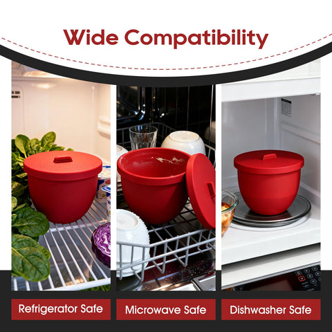 NEEJUM temperature-resistant liner handles hot and cold mixtures.