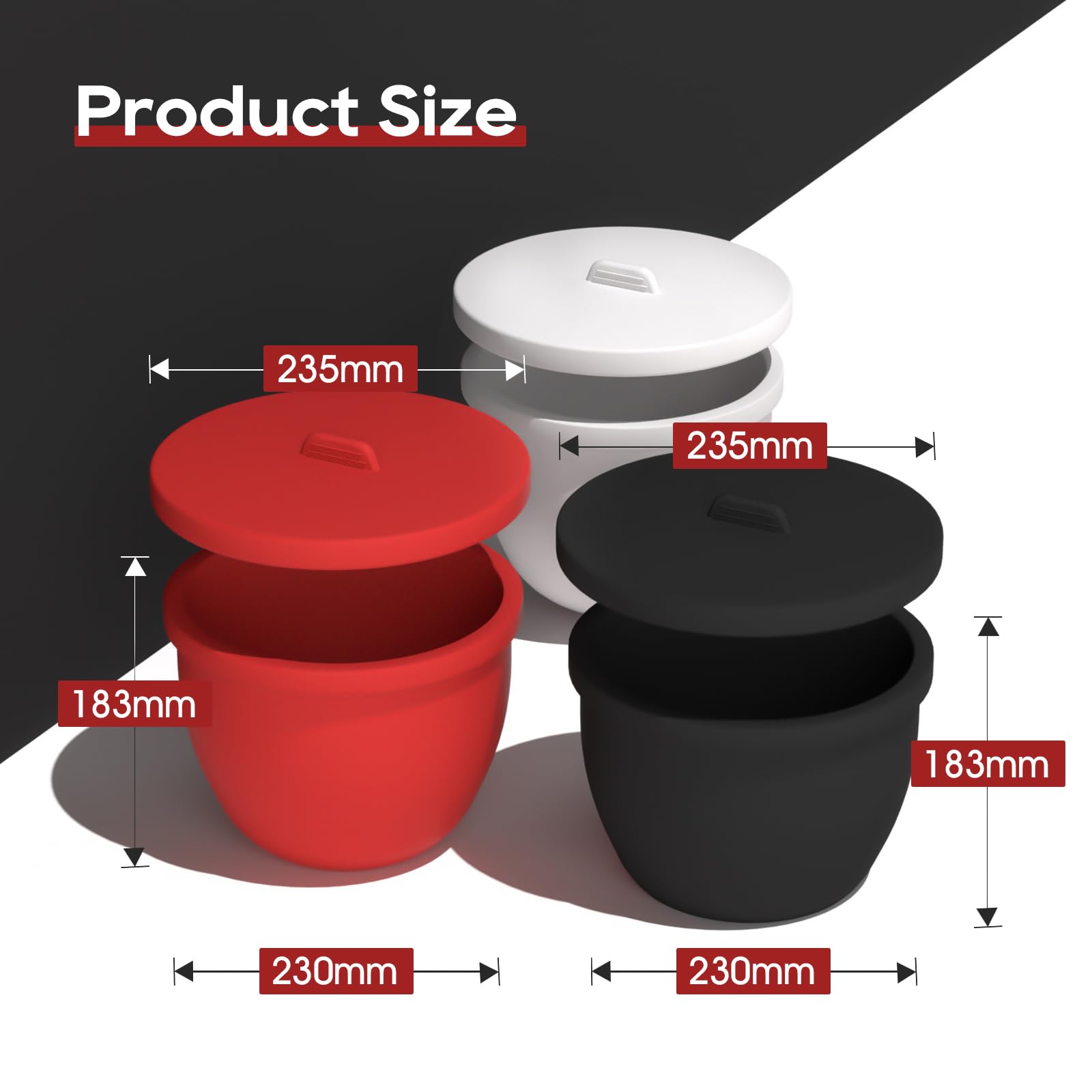 NEEJUM dishwasher-safe liner makes cleanup fast after use.