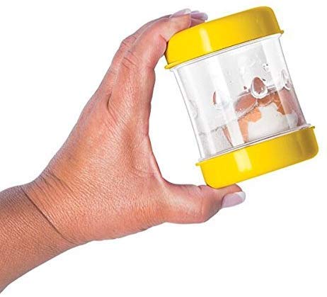 NEGG Boiled Egg Peeler in action with shaking motion for quick shell release