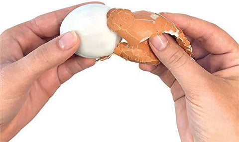 NEGG shell loosens during shaking; progress visible through the clear body