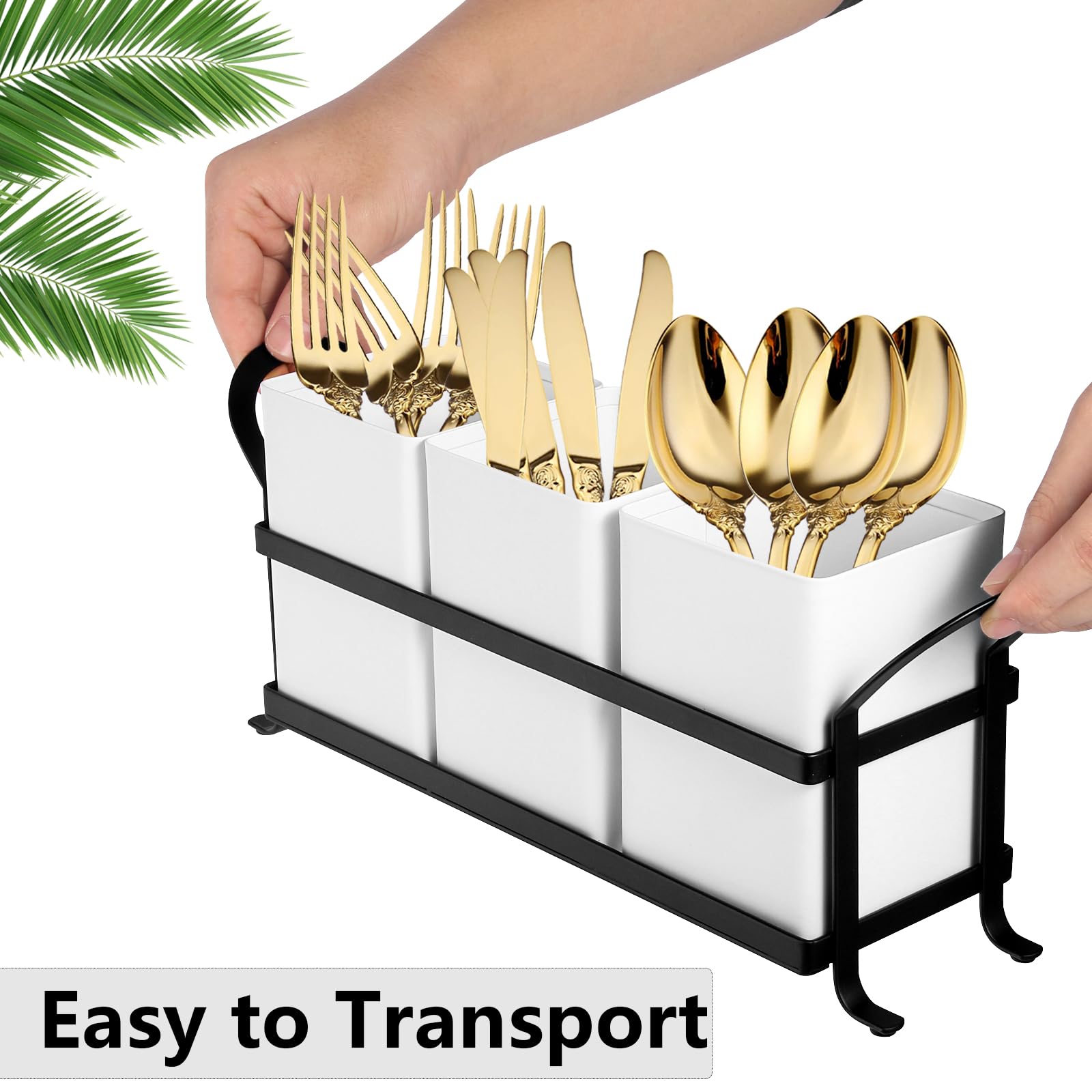 NelyBet gift-ready flatware holder suitable for housewarming parties and holidays.