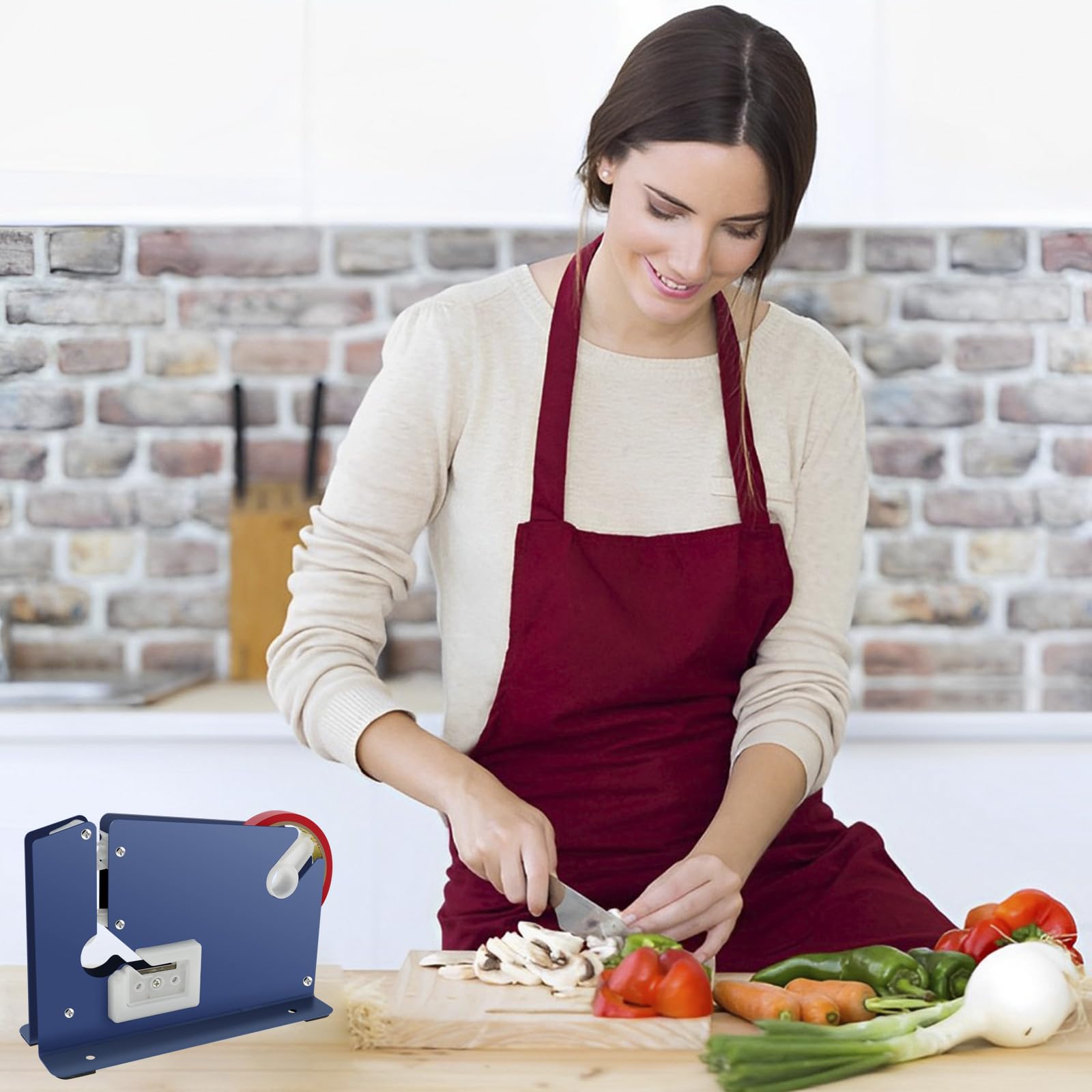 NEMTMCUA bag sealing in action at home or shop.