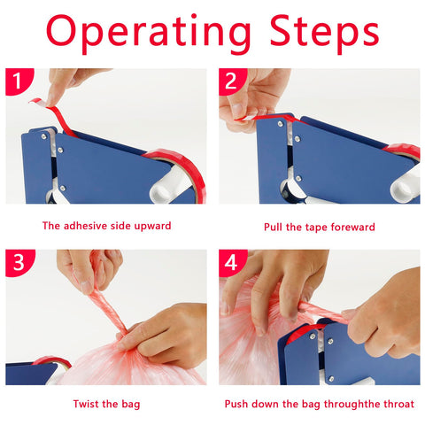 NEMTMCUA easy-use operation streamlines bag sealing.