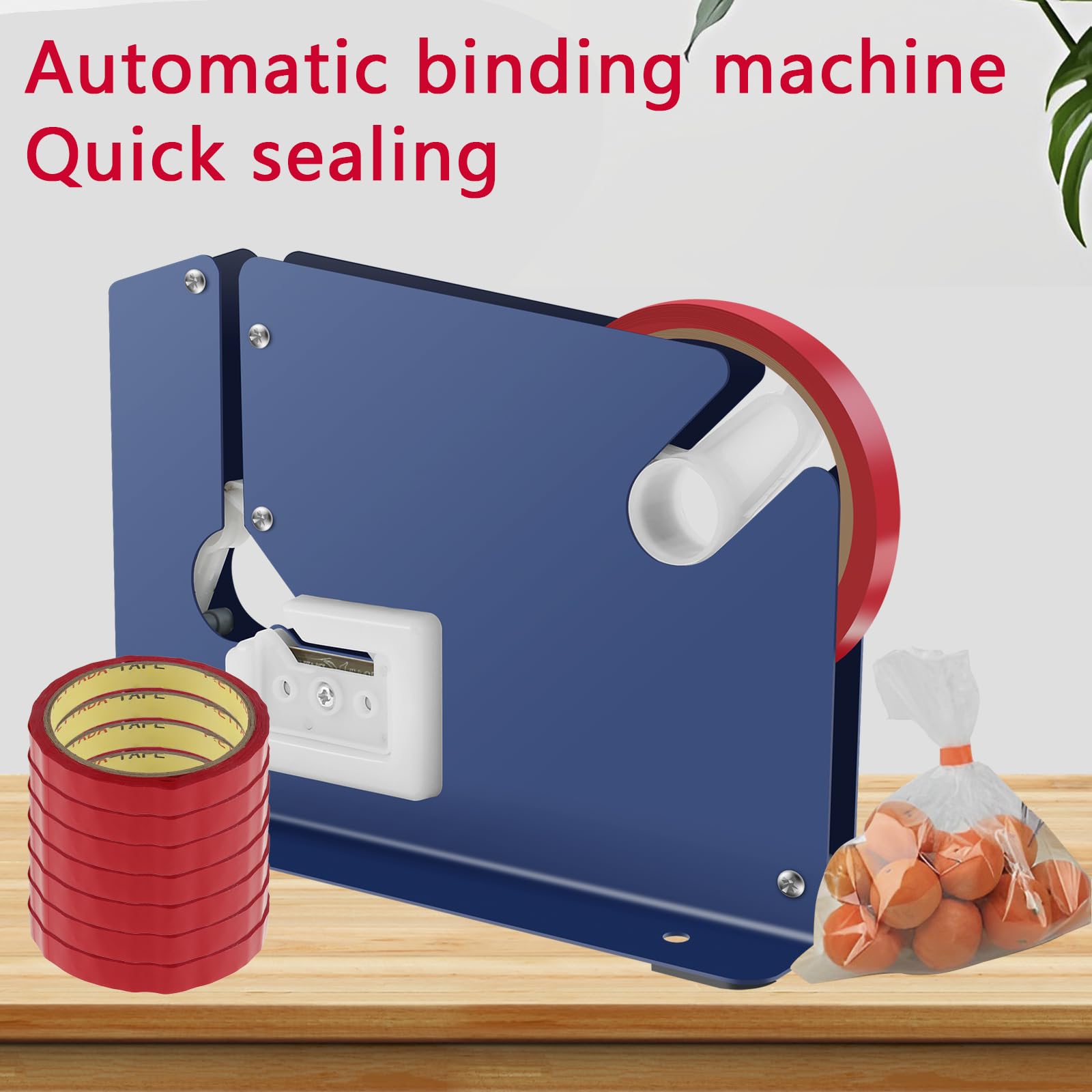 NEMTMCUA seven-roll tape pack for long-term bag sealing.