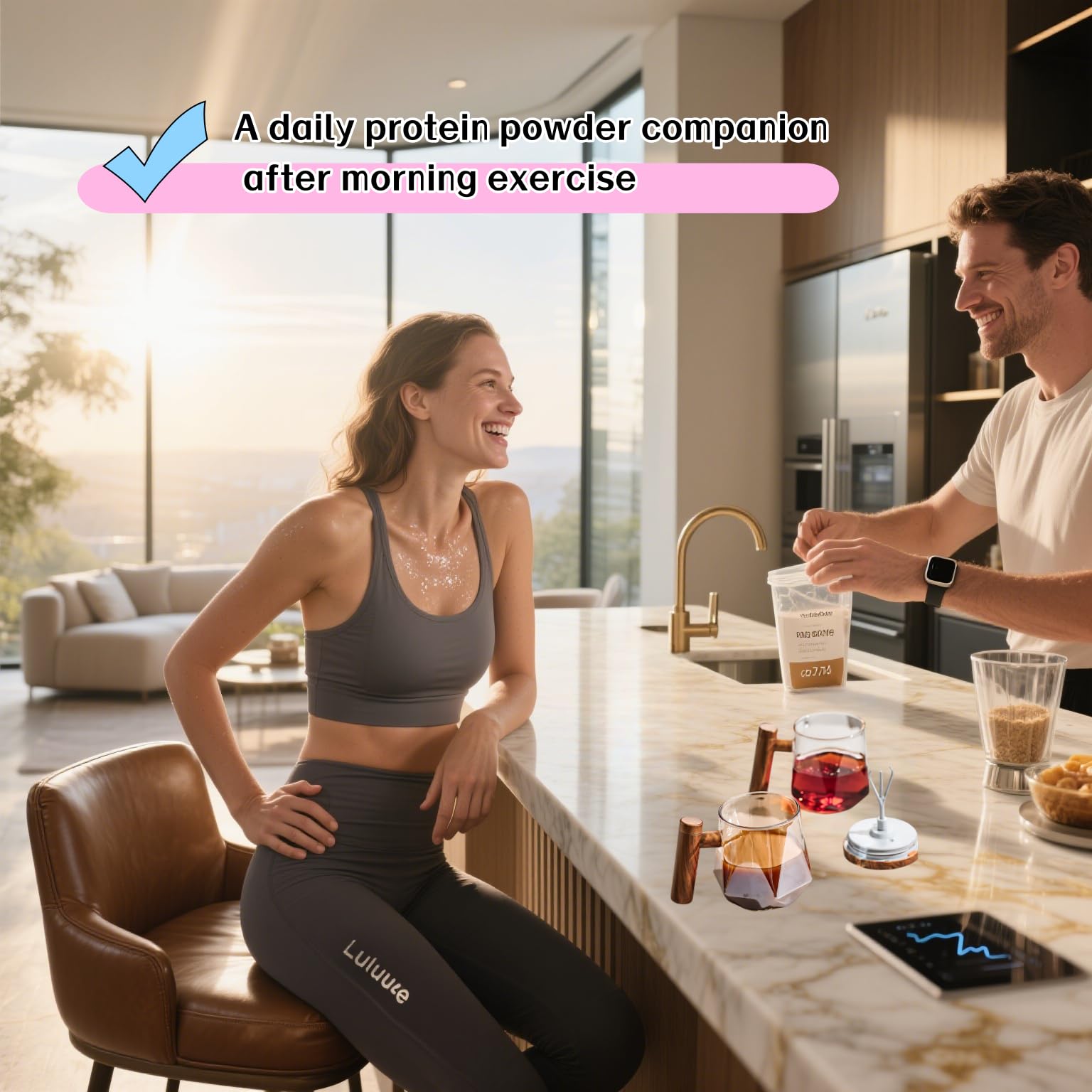 NeovaHome borosilicate glass body remains crystal-clear and heat resistant for hot drinks.