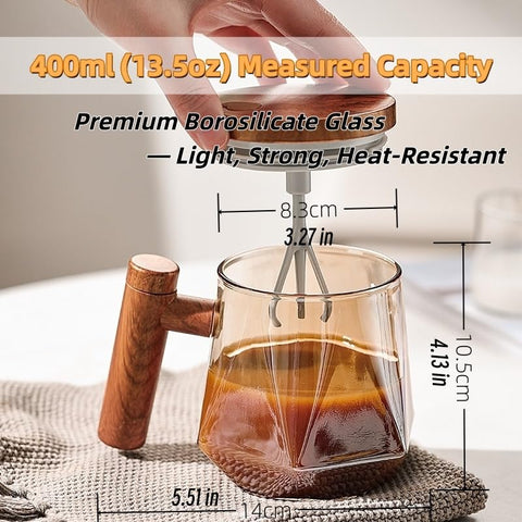 NeovaHome lid and handle keep beverages warm while you multitask.