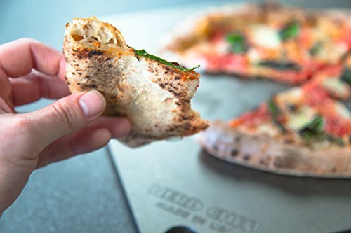 NerdChef Steel Stone surface-texture reduces sticking during baking