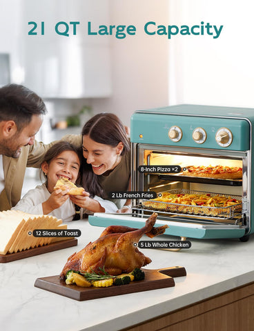 Neretva compact 21QT combo fits family meals on a busy counter