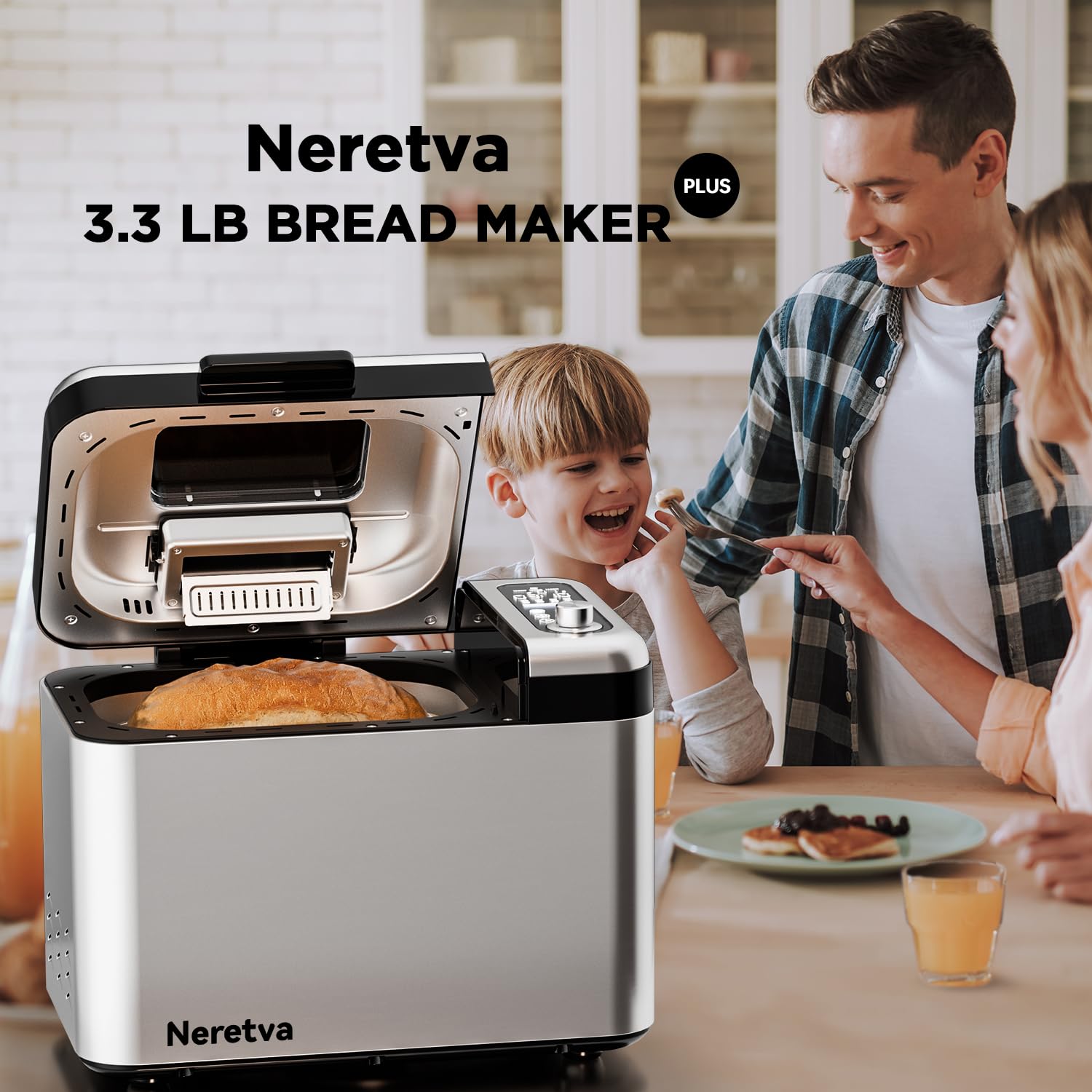 Neretva 15-hour timer lets you wake to fresh bread.