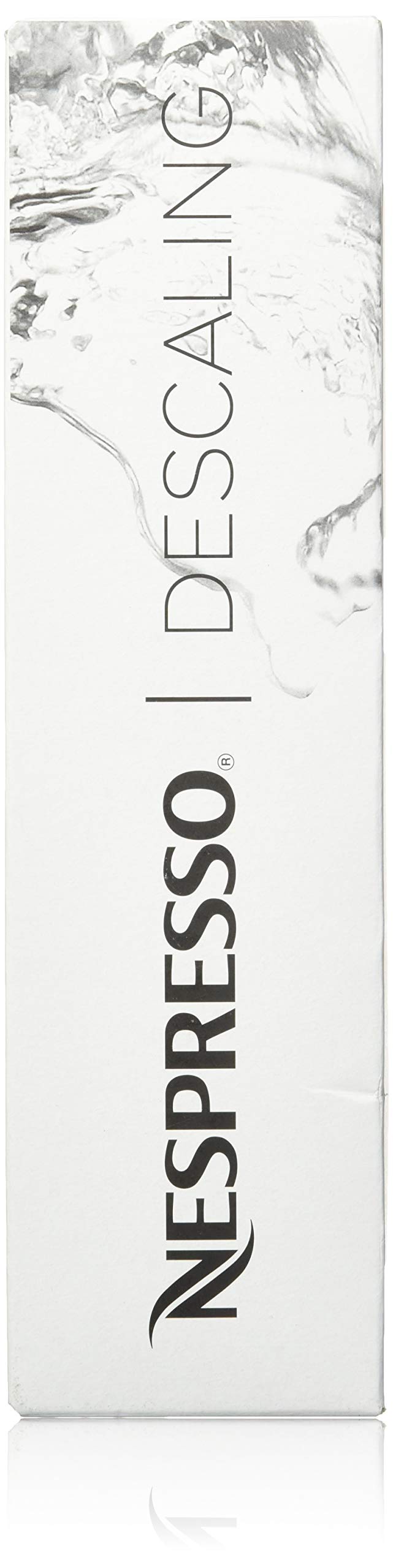 Nespresso descaling solution box for all models with two 100 ml sachets.