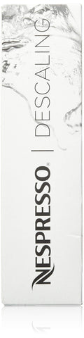 Nespresso descaling solution box for all models with two 100 ml sachets.