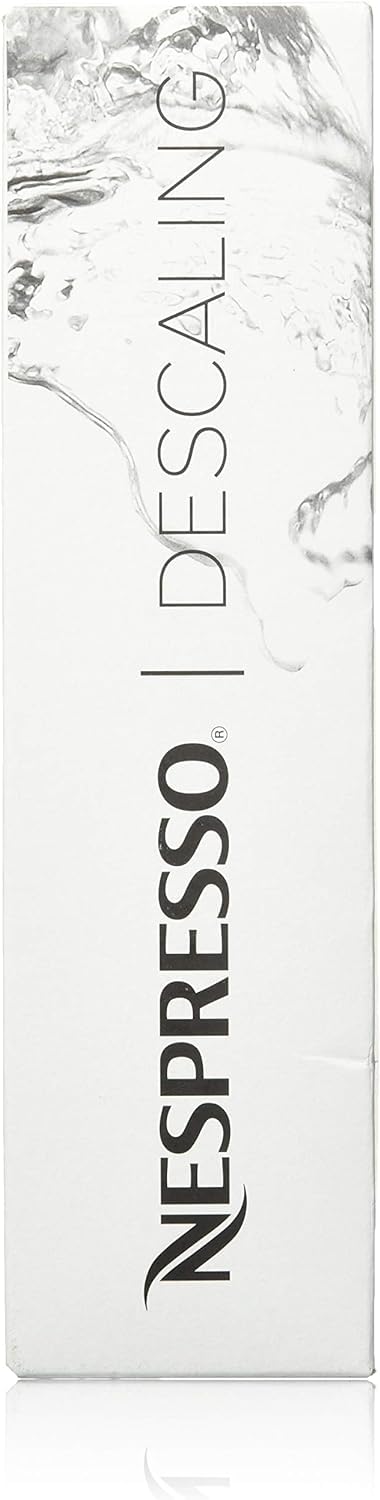 Nespresso Descaling Kit Solution cleaning cloth included for quick maintenance