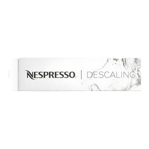 Nespresso Descaling Kit Solution packets: convenient descaling for multiple machines