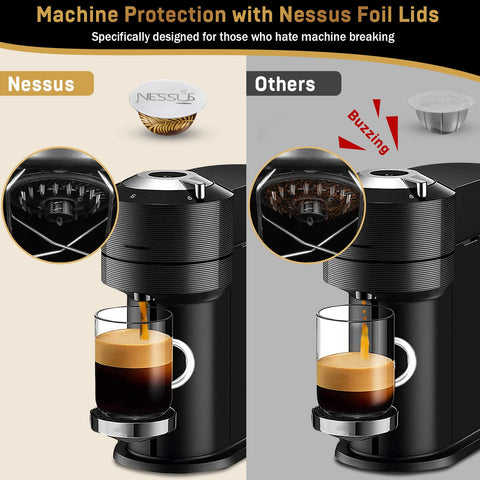 NESSUS adhesive lid example highlights food-grade adhesion for airtight freshness.