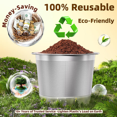 NESSUS eco-friendly design helps reduce disposable pod waste
