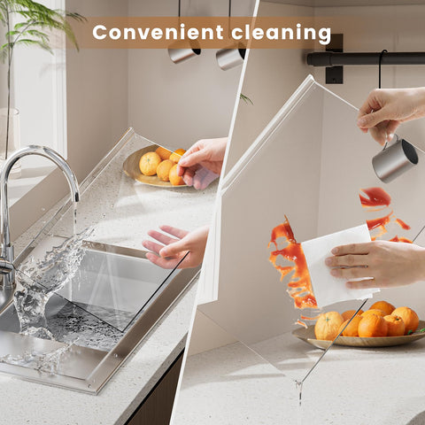 NestElegance clear kitchen board is lightweight yet durable for everyday use