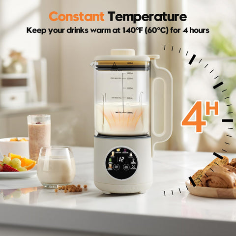 NestEase constant temperature control keeps beverages at the ideal warmth.