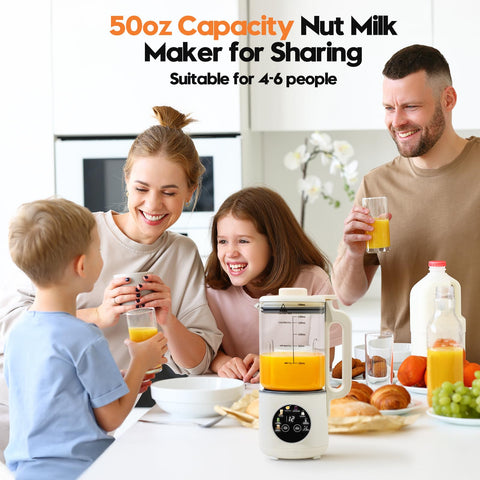 NestEase recipe book to inspire dairy-free drinks and soups.